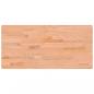 Preview: Werkbank 115x55x81,5 cm Massivholz Buche und Metall