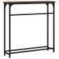 Preview: Konsolentisch Braun Eichen-Optik 75x19,5x75 cm Holzwerkstoff