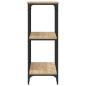 Preview: Konsolentisch Sonoma-Eiche 102x35x90 cm Holzwerkstoff