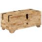 Preview: Couchtisch 80 x 40 x 35 cm Massivholz Mango