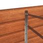 Preview: Hochbeet Rostig 240x40x77 cm Cortenstahl