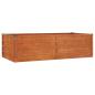 Preview: Hochbeet Rostig 160x80x45 cm Cortenstahl