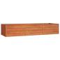 Preview: Hochbeet Rostig 240x80x45 cm Cortenstahl