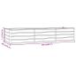 Preview: Hochbeet Rostig 240x80x45 cm Cortenstahl
