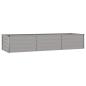 Preview: Hochbeet Rostig 240x80x45 cm Cortenstahl