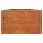 Preview: Hochbeet Rostig 240x80x45 cm Cortenstahl