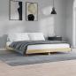 Preview: Bettgestell Sonoma-Eiche 180x200 cm Holzwerkstoff