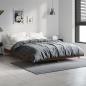Preview: Bettgestell Braun Eichen-Optik 135x190 cm Holzwerkstoff