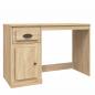 Preview: Schreibtisch mit Schublade Sonoma-Eiche 115x50x75 cm 