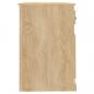 Preview: Schreibtisch mit Schublade Sonoma-Eiche 115x50x75 cm 