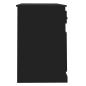 Preview: Schreibtisch mit Schublade Schwarz 115x50x75 cm Holzwerkstoff