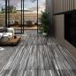 Preview: ARDEBO.de - PVC-Laminat-Dielen 5,02 m² 2 mm Selbstklebend Gestreift Grau