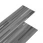 Preview: PVC-Laminat-Dielen 5,02 m² 2 mm Selbstklebend Gestreift Grau