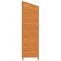Preview: Geräteschuppen Braun 55x52x174,5 cm Massivholz Tanne