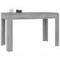 Preview: Esstisch Grau Sonoma 120x60x76 cm Holzwerkstoff