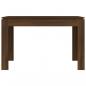 Preview: Esstisch Braun Eichen-Optik 120x60x76 cm Holzwerkstoff