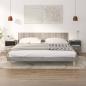 Preview: ARDEBO.de - Nachttische 2 Stk. Grau Sonoma 40x35x47 cm