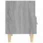 Preview: Nachttische 2 Stk. Grau Sonoma 40x35x47 cm