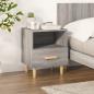 Preview: ARDEBO.de - Nachttisch Grau Sonoma 40x35x47 cm