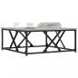 Preview: Couchtisch Grau Sonoma 70x70x30 cm Holzwerkstoff