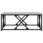 Preview: Couchtisch Grau Sonoma 70x70x30 cm Holzwerkstoff