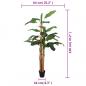 Preview: Bananenbaum Künstlich 18 Blätter 150 cm Grün