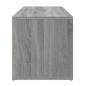Preview: TV-Schrank Grau Sonoma 80x34x36 cm Holzwerkstoff