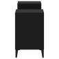 Preview: ARDEBO.de - TV-Schrank Schwarz 160x35x55 cm Holzwerkstoff