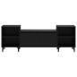 Preview: TV-Schrank Schwarz 160x35x55 cm Holzwerkstoff