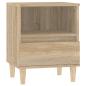 Preview: Nachttische 2 Stk. Sonoma-Eiche 40x35x50 cm