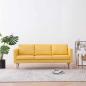 Preview: 3-Sitzer-Sofa Stoff Gelb