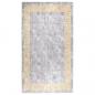 Preview: ARDEBO.de - Teppich Waschbar Grau 190x300 cm Rutschfest