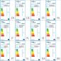 Preview: Kronleuchter mit Perlen Weiß 12 x E14-Fassungen