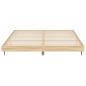 Preview: Bettgestell Sonoma-Eiche 150x200 cm Holzwerkstoff