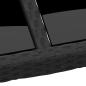 Preview: 11-tlg. Garten-Essgruppe Poly Rattan Schwarz