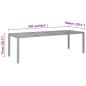 Preview: 11-tlg. Garten-Essgruppe Poly Rattan Schwarz