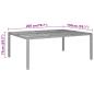 Preview: 11-tlg. Garten-Essgruppe Poly Rattan Schwarz