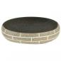 Preview: Aufsatzwaschbecken Mehrfarbig Oval 59x40x15 cm Keramik