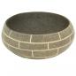 Preview: Aufsatzwaschbecken Mehrfarbig Oval 59x40x15 cm Keramik