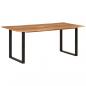 Preview: Esstisch 180×90×76 cm Massivholz Akazie