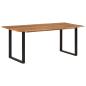 Preview: Esstisch 180×90×76 cm Massivholz Akazie