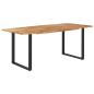 Preview: Esstisch 180×90×76 cm Massivholz Akazie