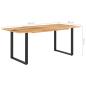 Preview: Esstisch 180×90×76 cm Massivholz Akazie