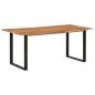 Preview: Esstisch 180×90×76 cm Massivholz Akazie