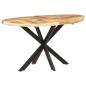 Preview: Esstisch 140x80x75 cm Massivholz Mango