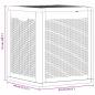 Preview: Garten-Aufbewahrungsbox 90 L Schwarz PP Rattan