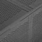 Preview: Garten-Aufbewahrungsbox 180 L Schwarz PP Rattan