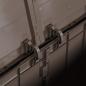 Preview: Garten-Aufbewahrungsbox 270 L Braun PP-Holzoptik