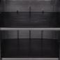 Preview: Gartenschrank Schwarz 65x45x172 cm PP Rattan
