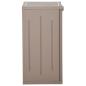 Preview: Gartenschrank Braun 65x45x88 cm PP Holz-Optik